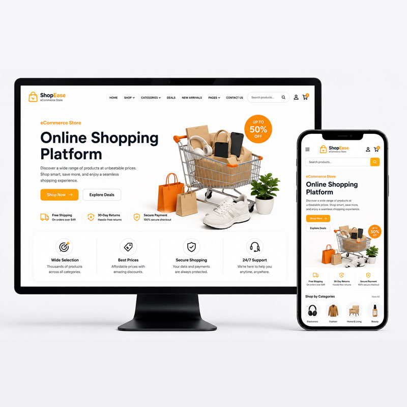eCommerce Website Design Services